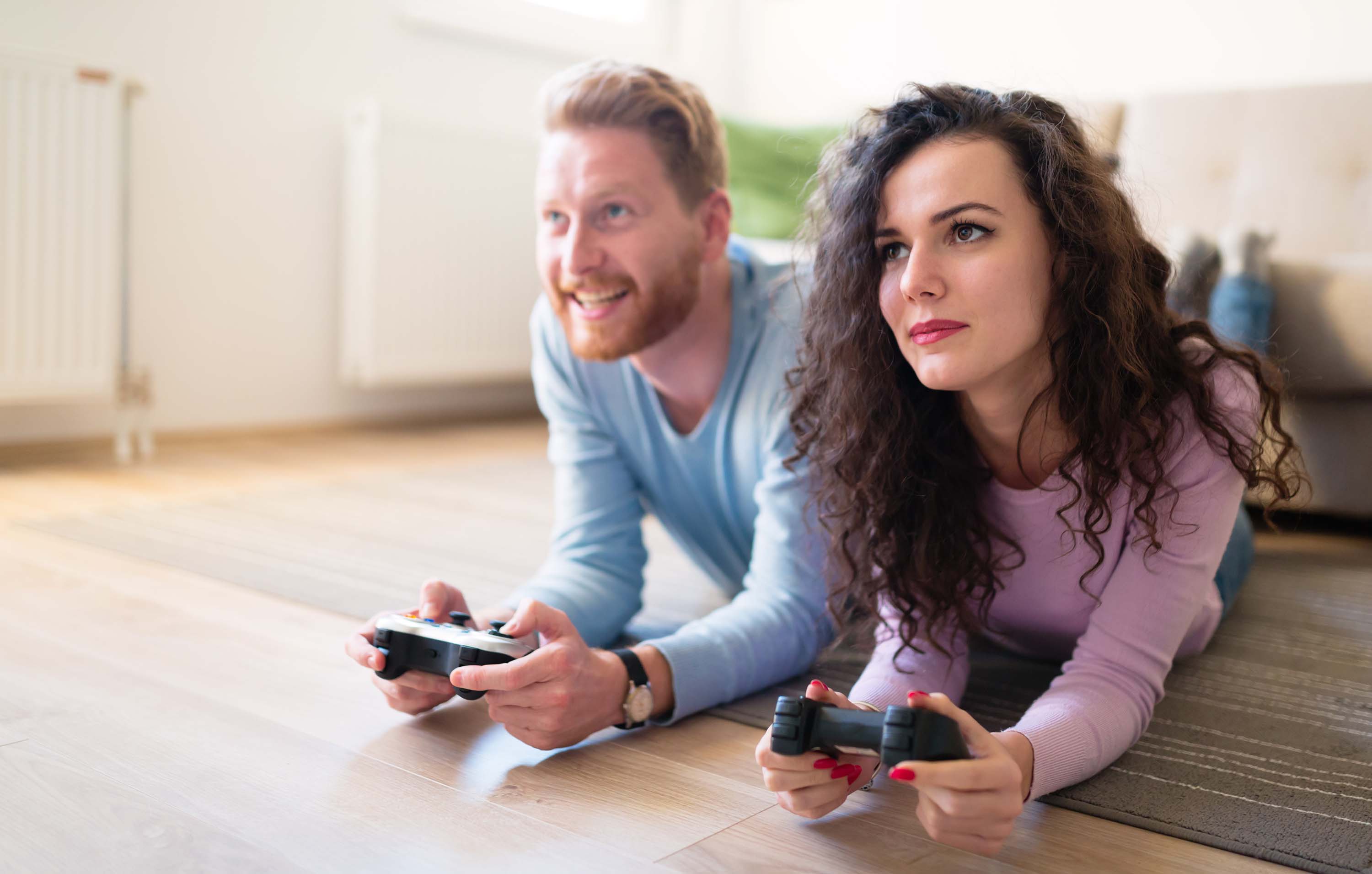 Couple gaming